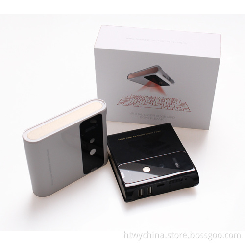 Laser Virtual Keyboard with 7800mAh Power Bank